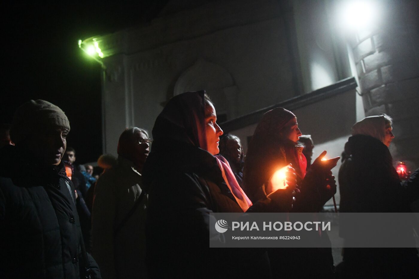 Пасхальное богослужение в регионах России
