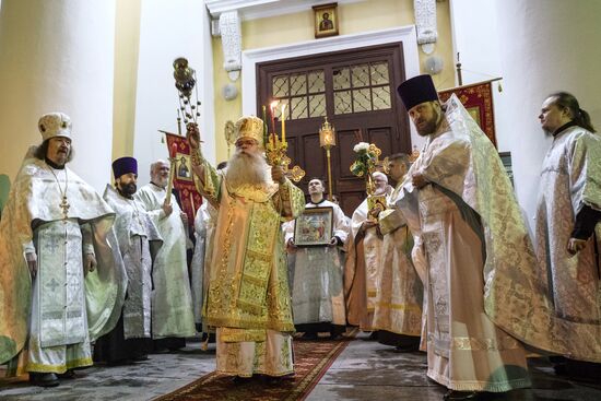 Пасхальные богослужения в регионах России