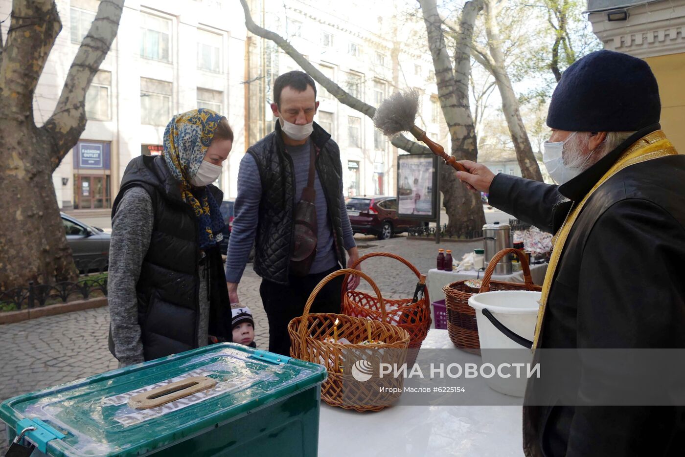 Празднование Пасхи в Одессе