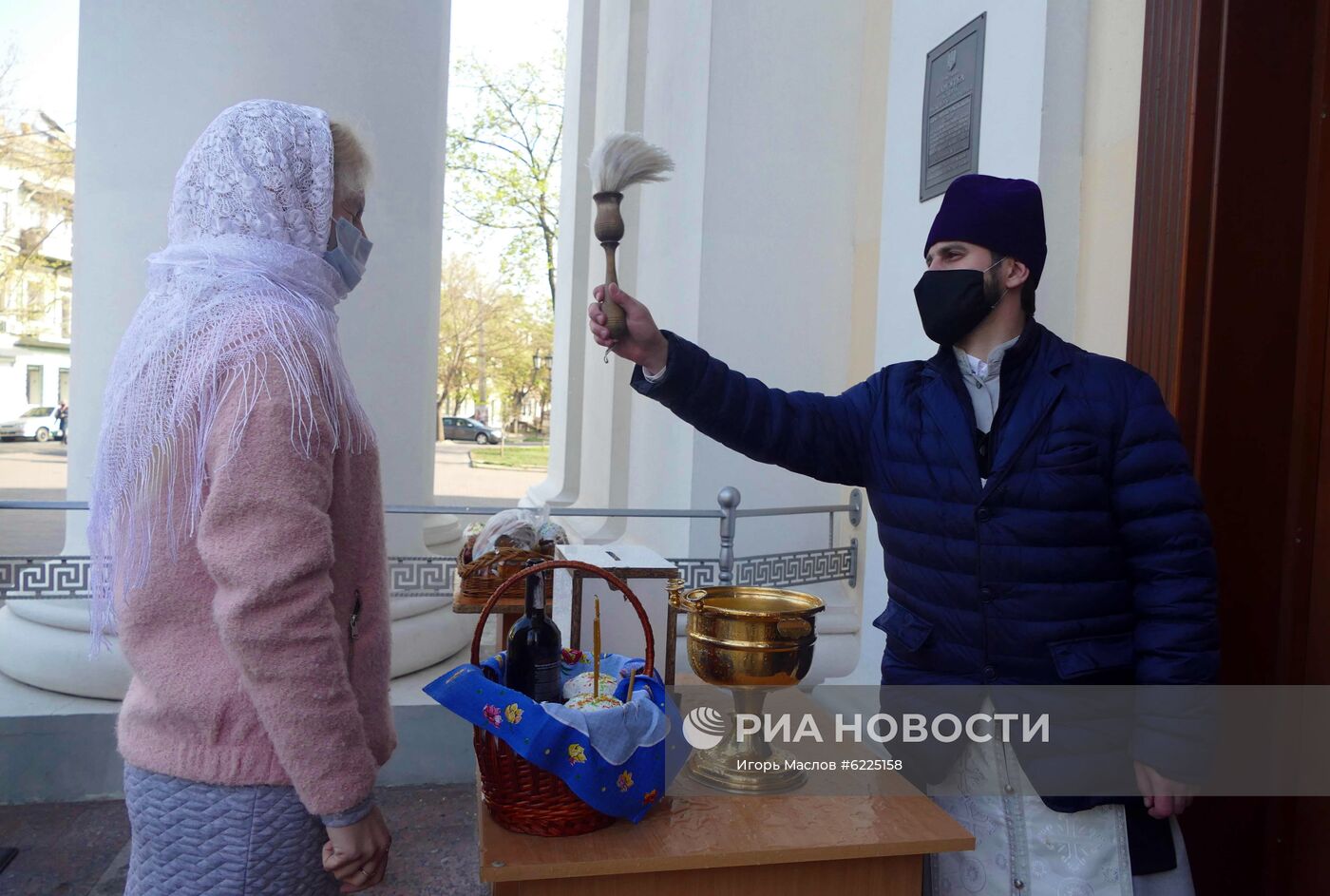 Празднование Пасхи в Одессе