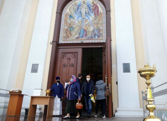 Празднование Пасхи в Одессе