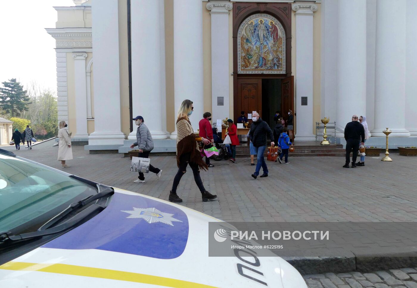 Празднование Пасхи в Одессе