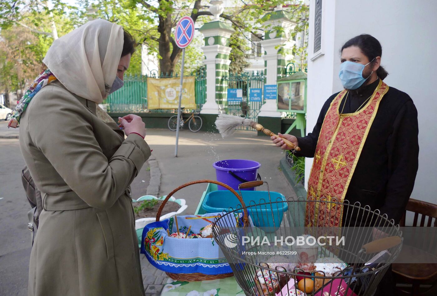 Празднование Пасхи в Одессе