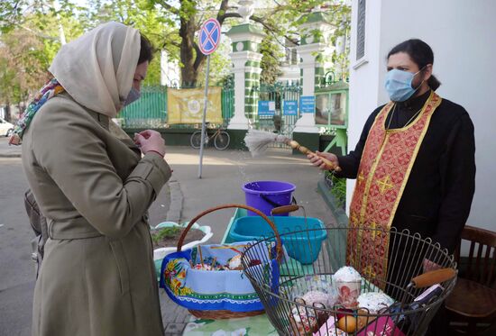 Празднование Пасхи в Одессе