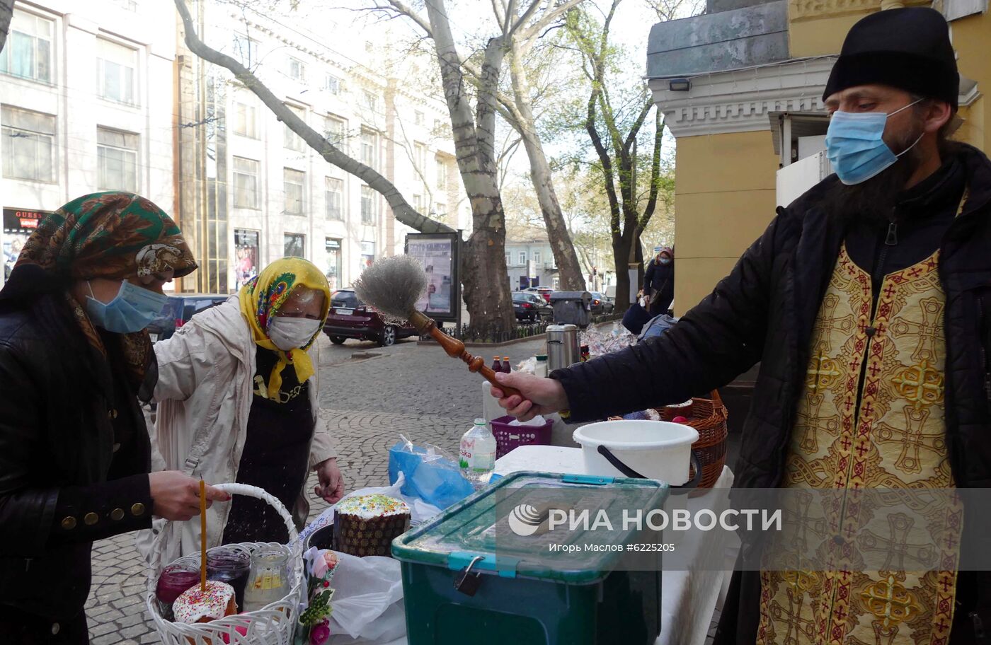 Празднование Пасхи в Одессе