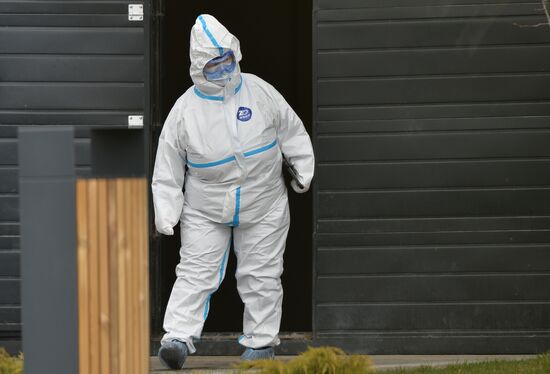 Карантинный центр в Коммунарке