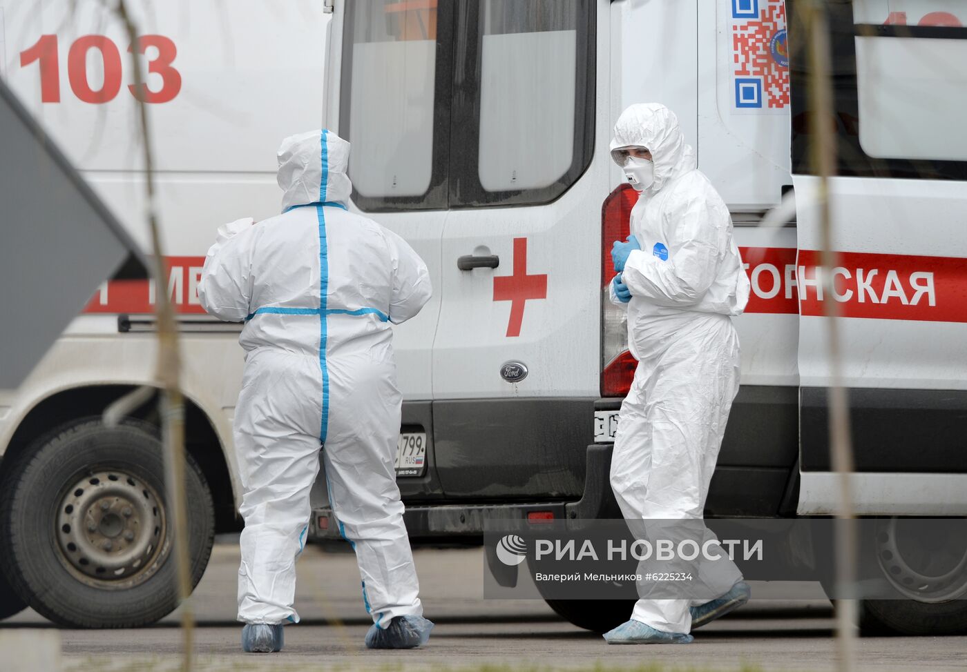 Карантинный центр в Коммунарке