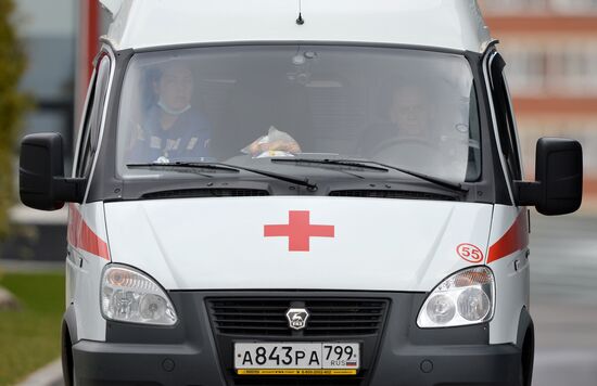 Карантинный центр в Коммунарке