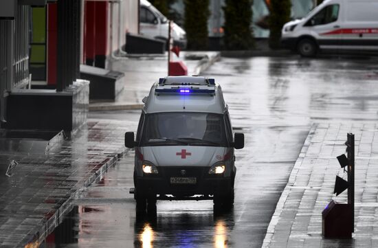 Карантинный центр в Коммунарке