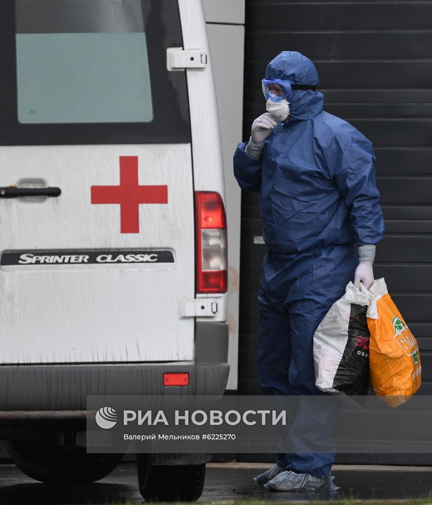 Карантинный центр в Коммунарке