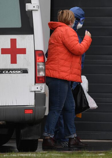 Карантинный центр в Коммунарке