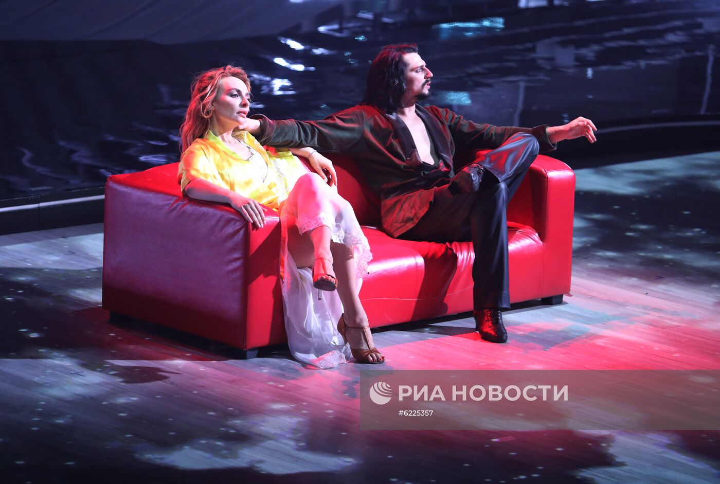 Съемки третьего выпуска шоу "Танцы со звездами" на телеканале "Россия 1"