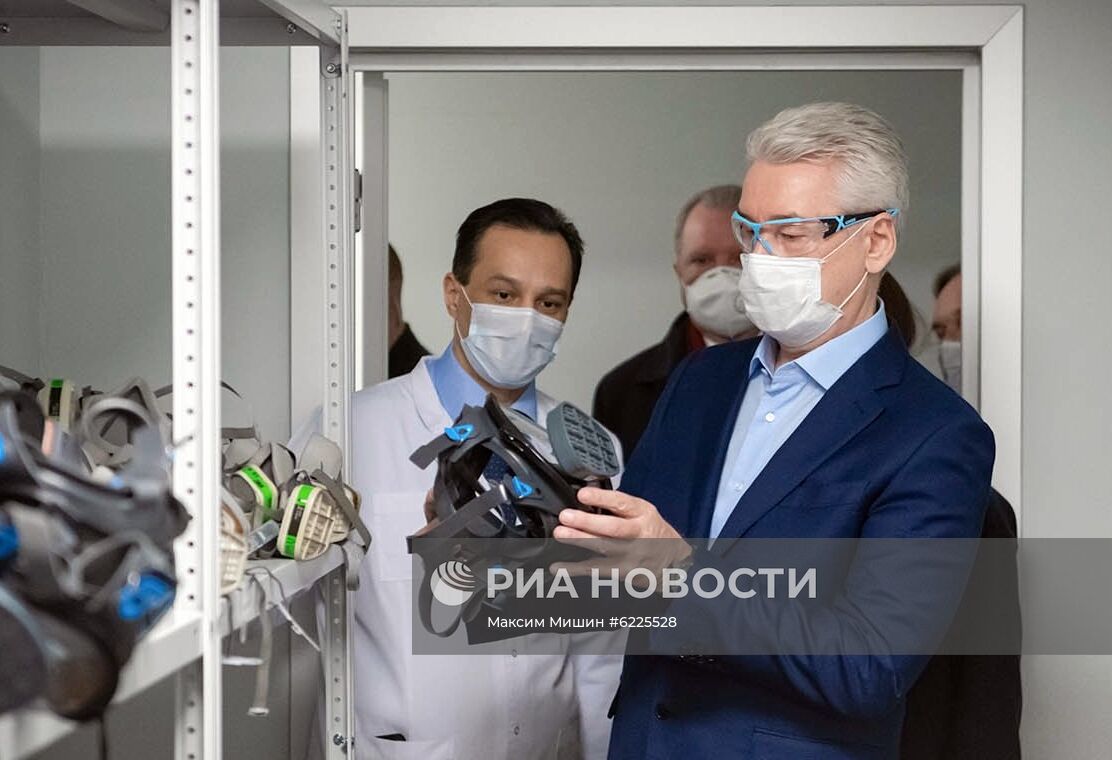 Открытие коронавирусного стационара на базе ГКБ № 24