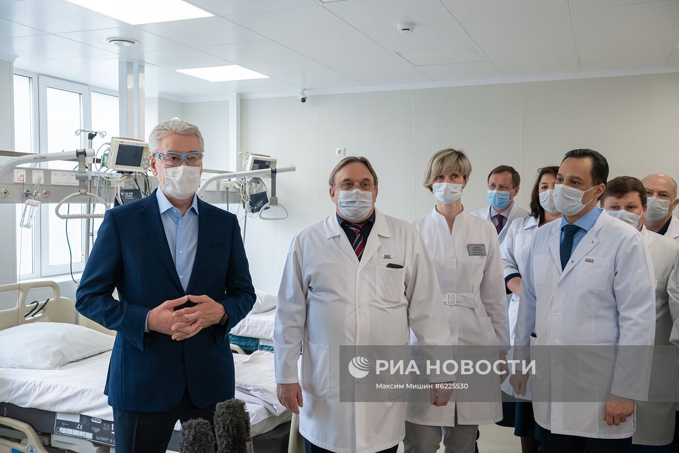 Открытие коронавирусного стационара на базе ГКБ № 24