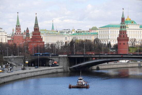 Открытие речной навигации в Москве