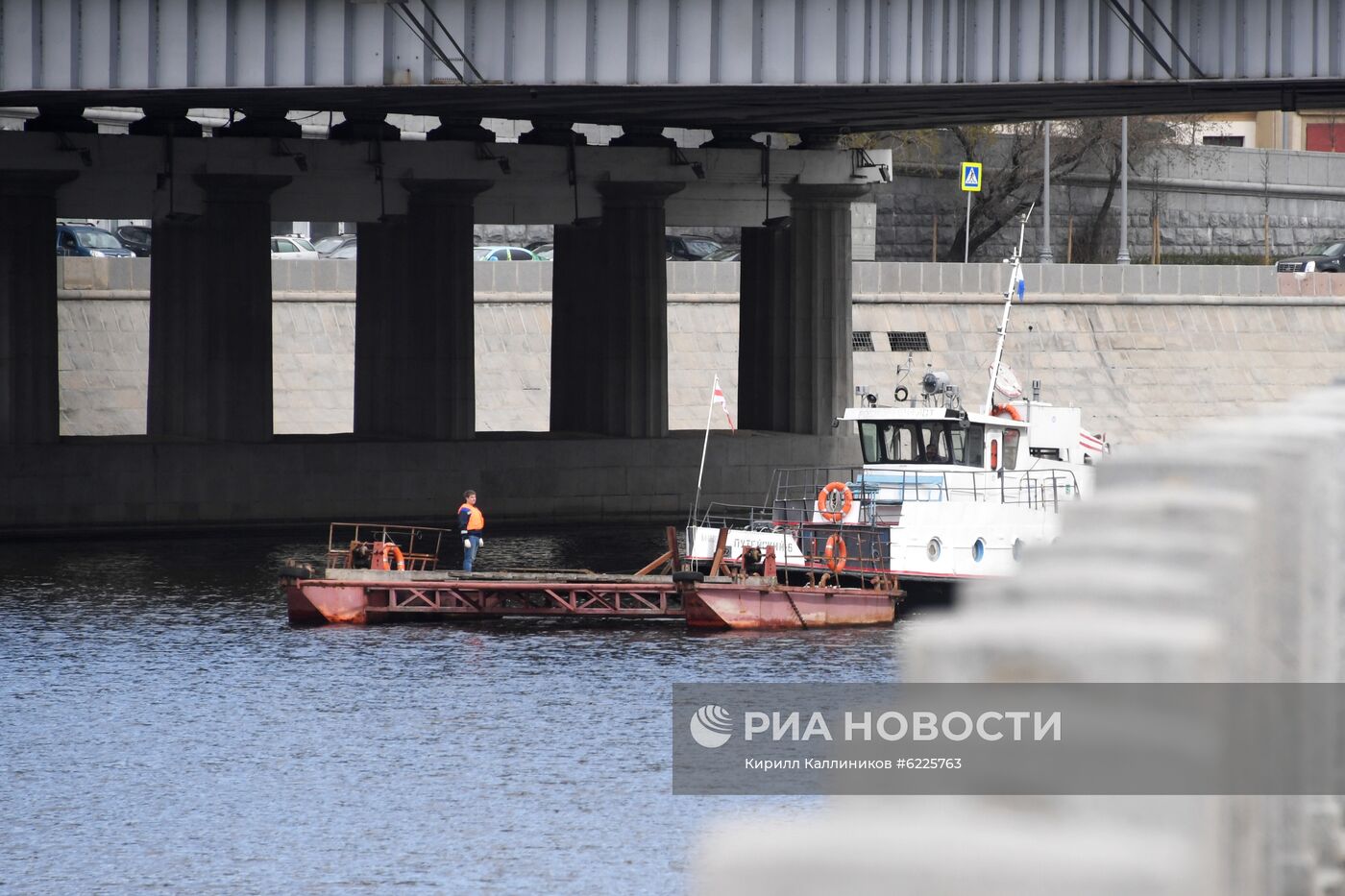 Открытие речной навигации в Москве