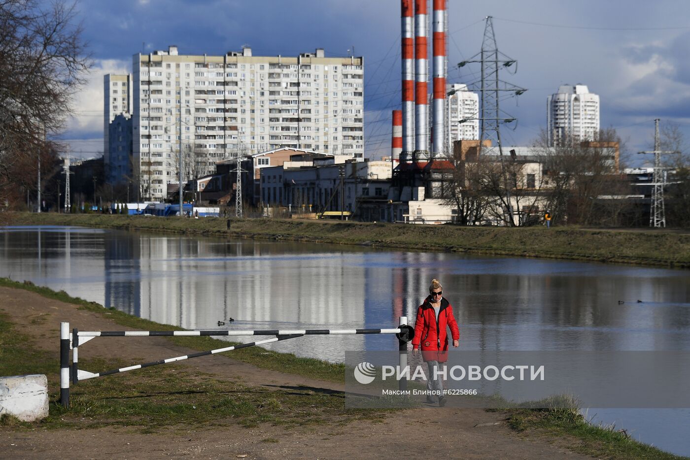 Москва во время режима самоизоляции жителей