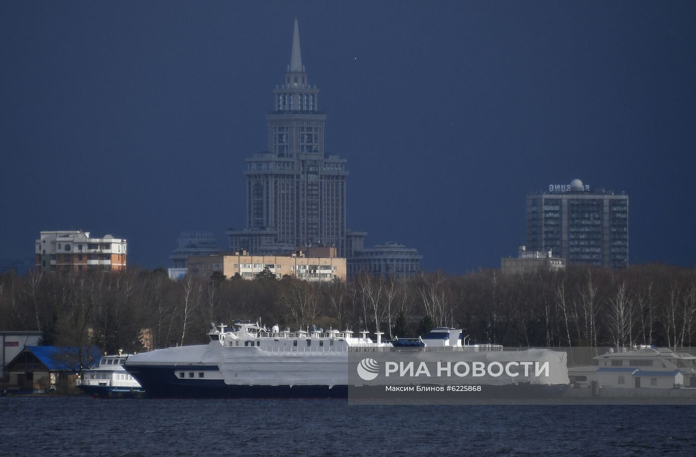 Москва во время режима самоизоляции жителей