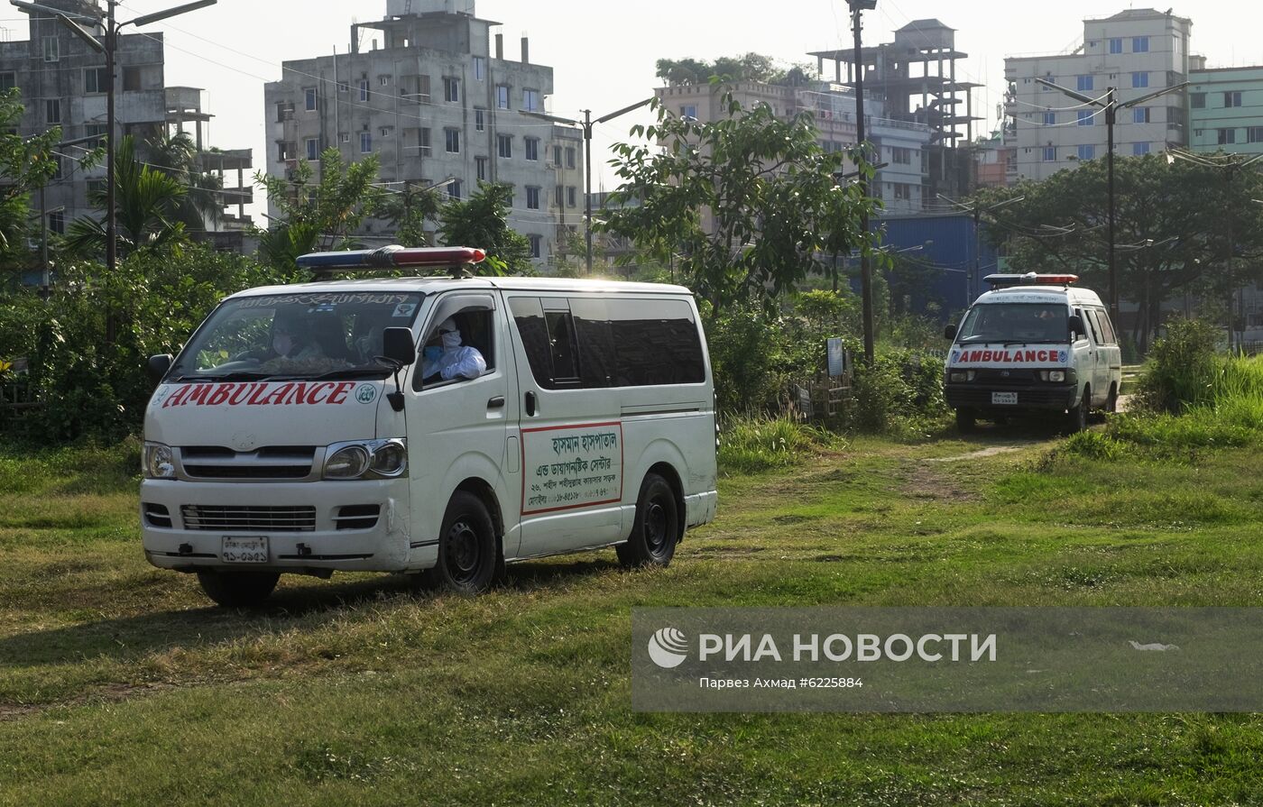 Похороны пациентов, умерших от коронавируса