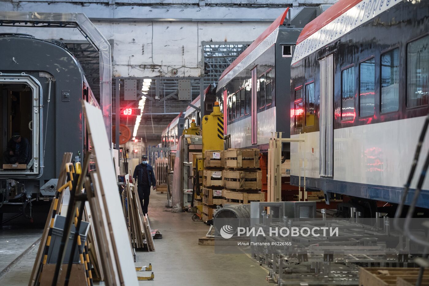 Тверской вагоностроительный завод | РИА Новости Медиабанк