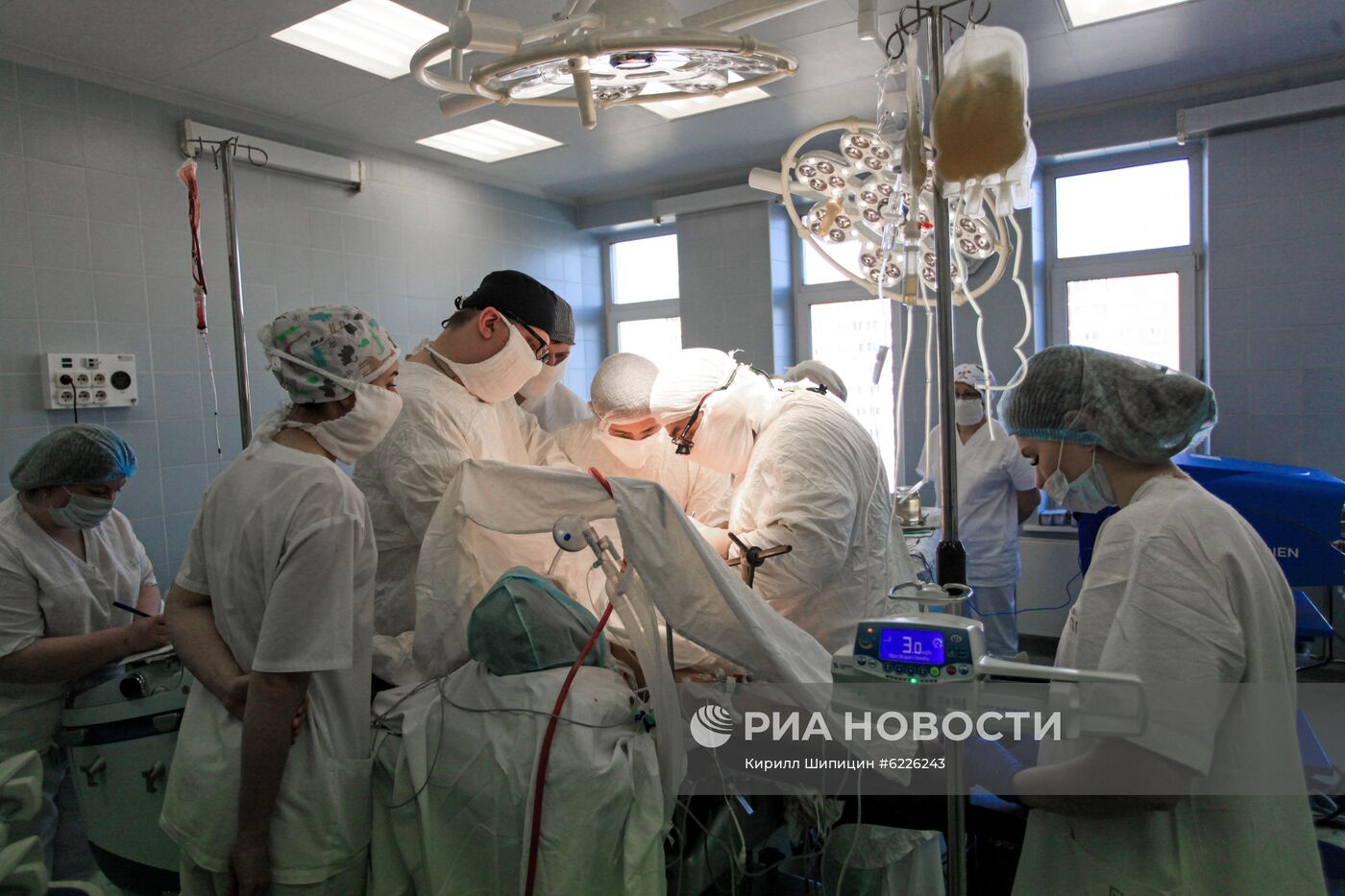 Работа областной клинической больницы в Иркутске