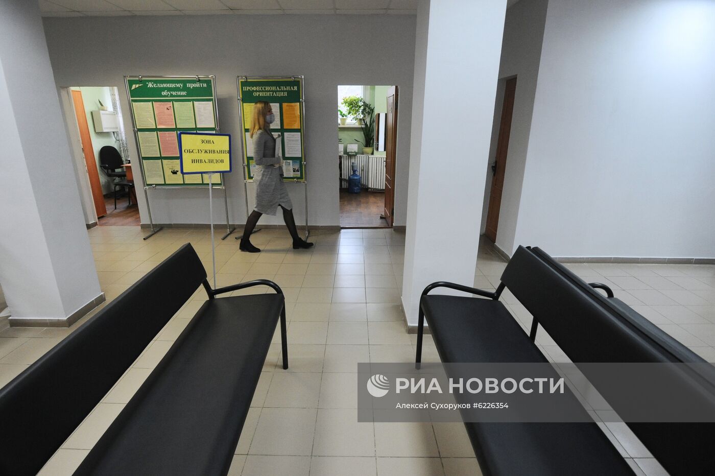 Работа центра занятости в Тамбове