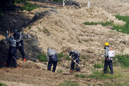 Похороны пациентов, умерших от коронавируса