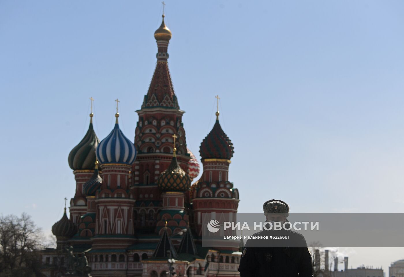 Москва во время режима самоизоляции жителей