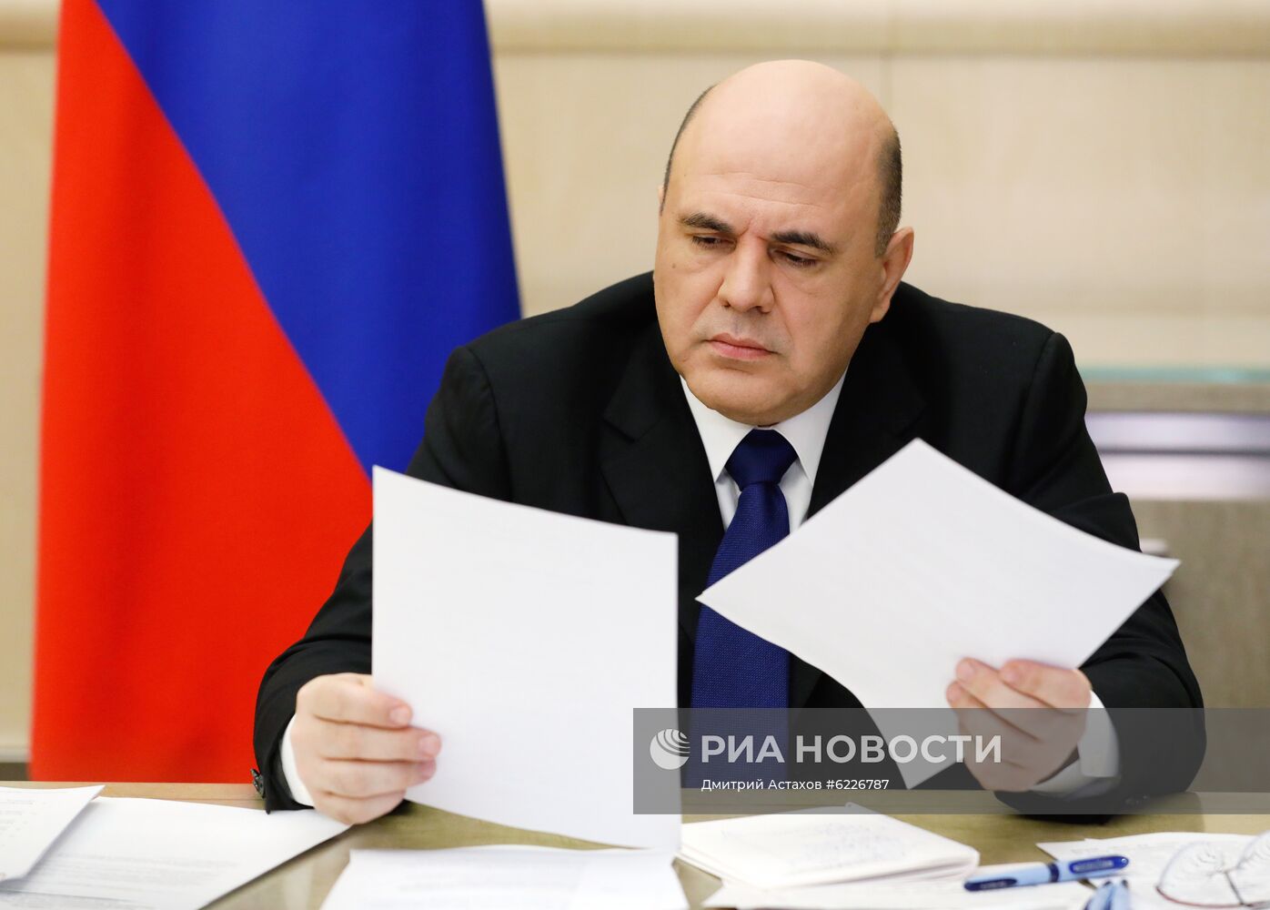 Премьер-министр РФ М. Мишустин провел заседание Координационного совета по борьбе с коронавирусной инфекцией