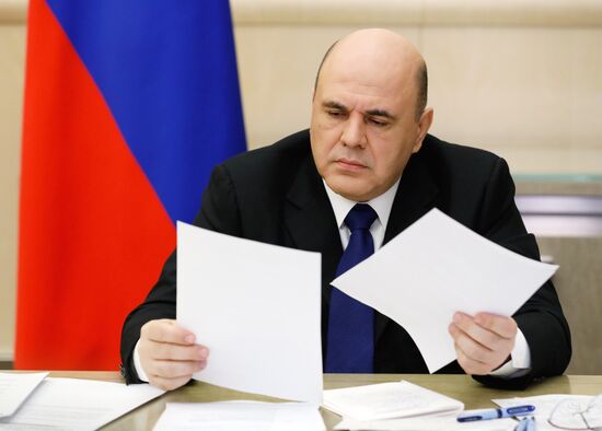 Премьер-министр РФ М. Мишустин провел заседание Координационного совета по борьбе с коронавирусной инфекцией
