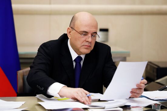 Премьер-министр РФ М. Мишустин провел заседание Координационного совета по борьбе с коронавирусной инфекцией