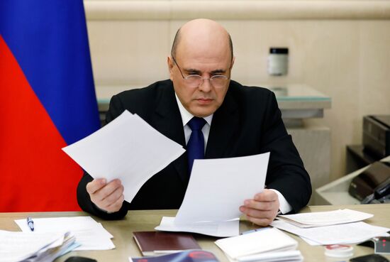 Премьер-министр РФ М. Мишустин провел заседание Координационного совета по борьбе с коронавирусной инфекцией