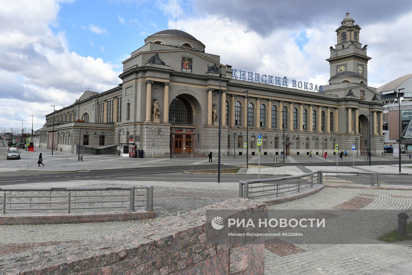 Дезинфекция Киевского вокзала в Москве 