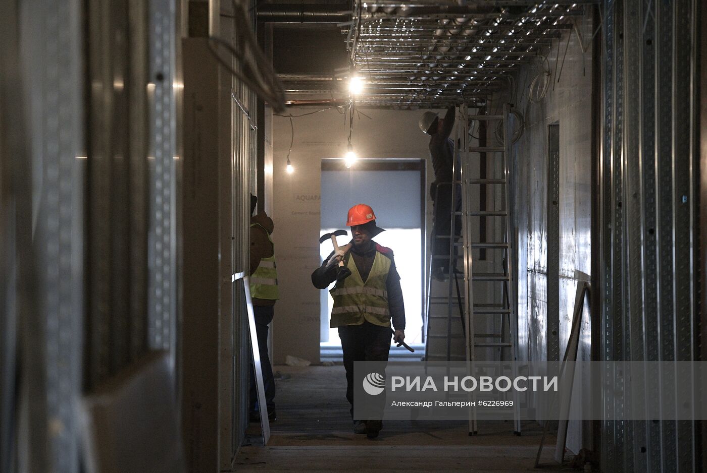 Строительство многофункционального медицинского центра в Пушкине