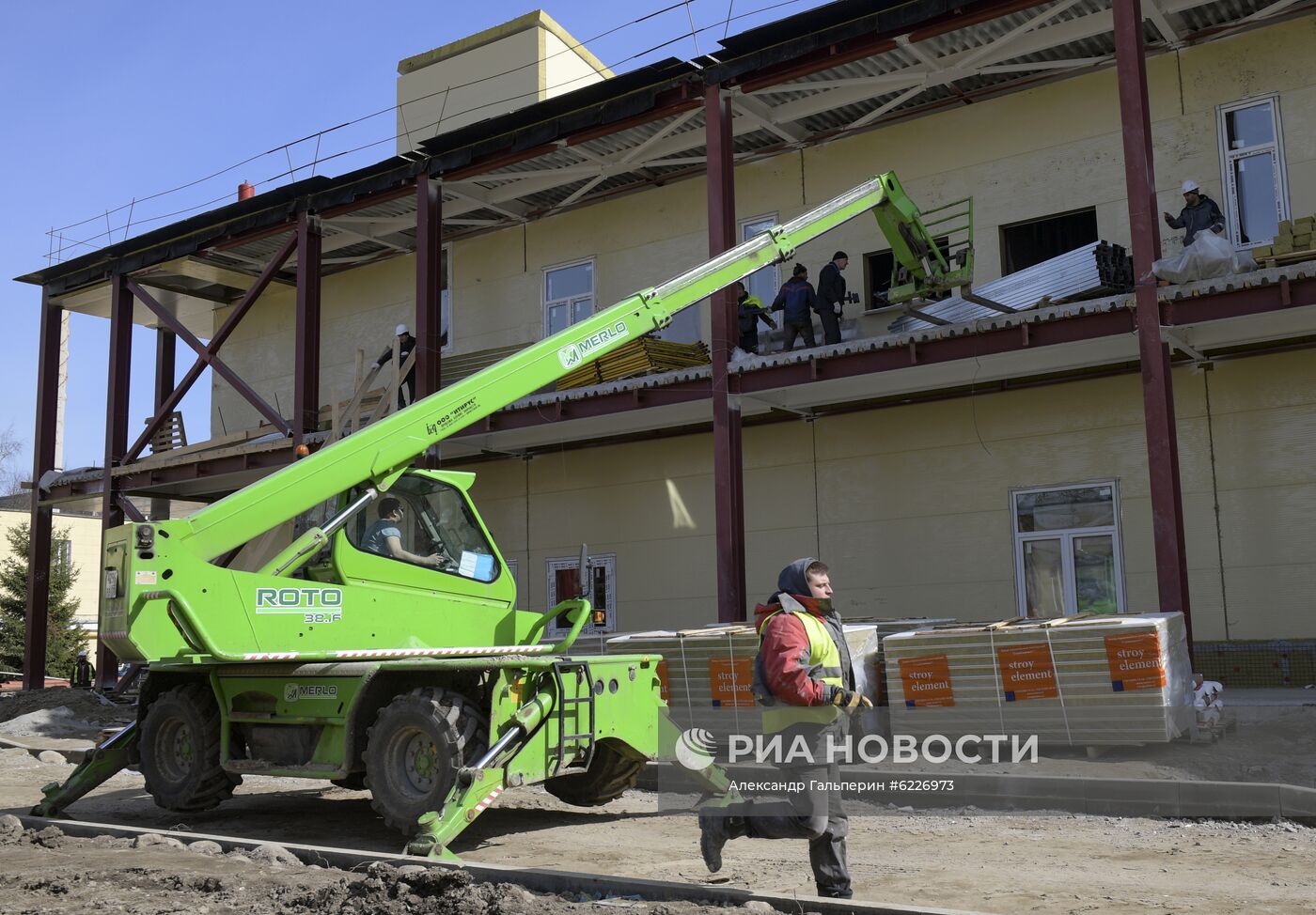 Строительство многофункционального медицинского центра в Пушкине