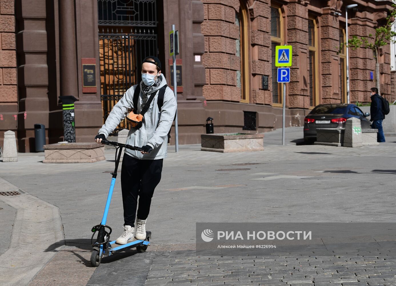 Москва во время режима самоизоляции жителей