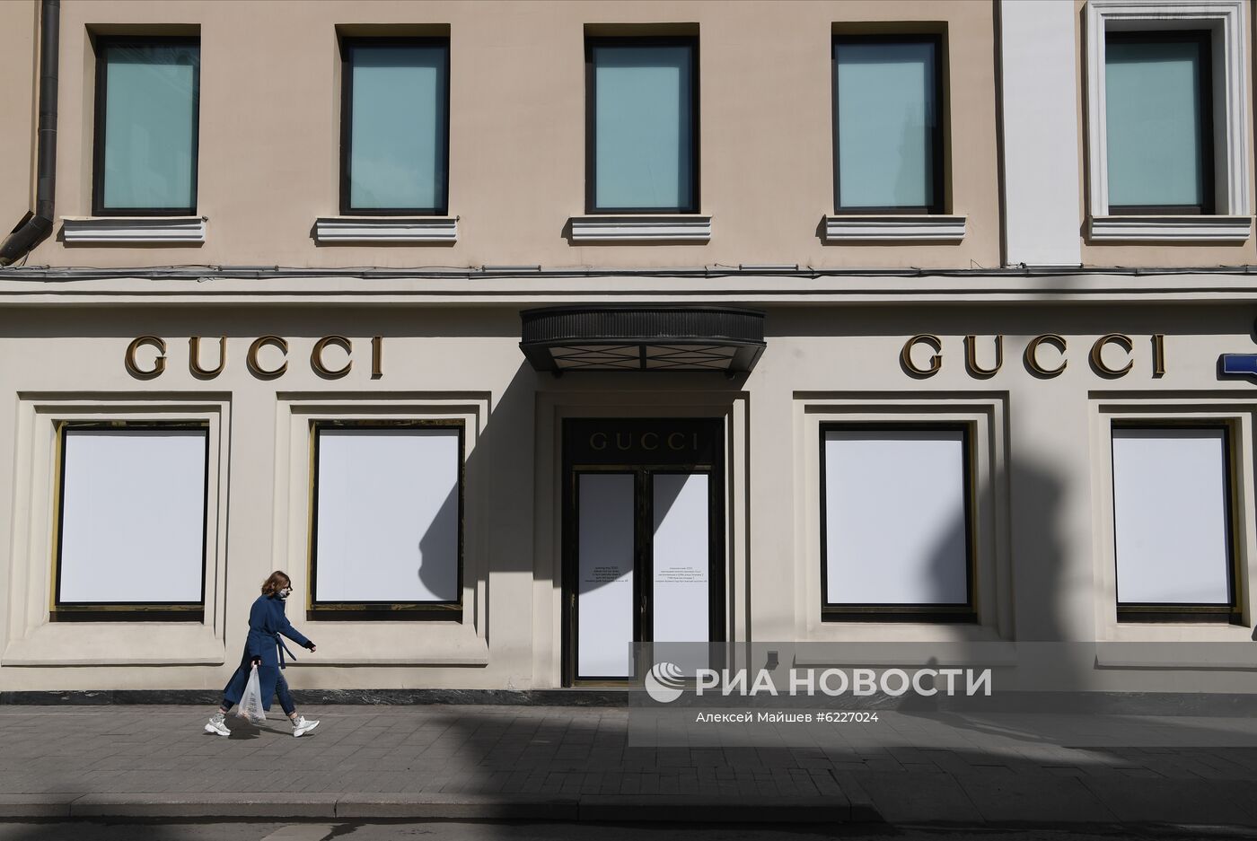 Москва во время режима самоизоляции жителей