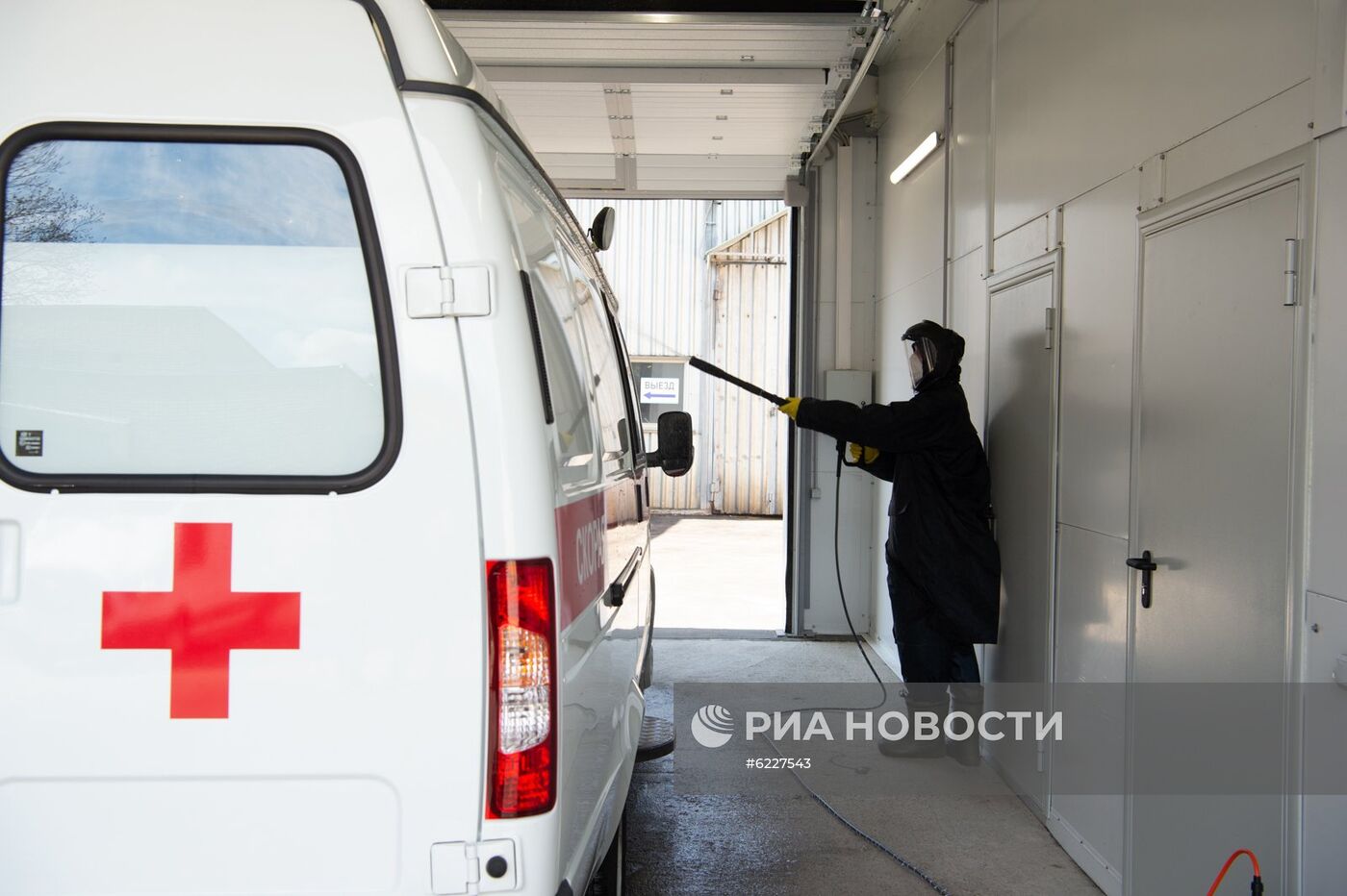 Коронавирусный стационар открыт на базе госпиталя медсанчасти МВД России по Москве
