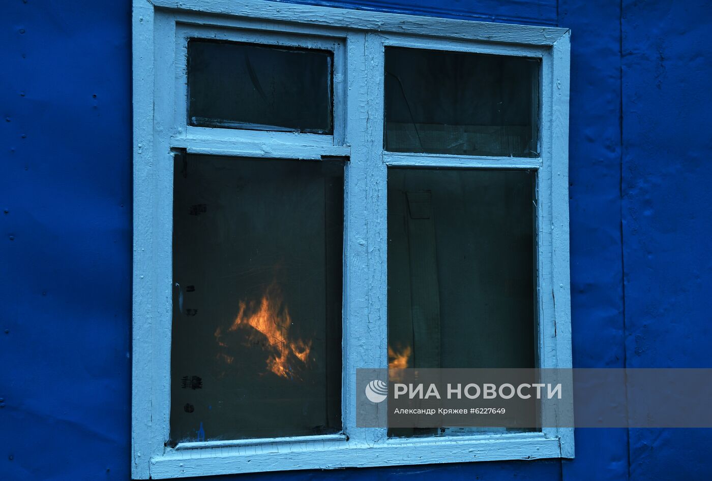 Пожары в Новосибирской области