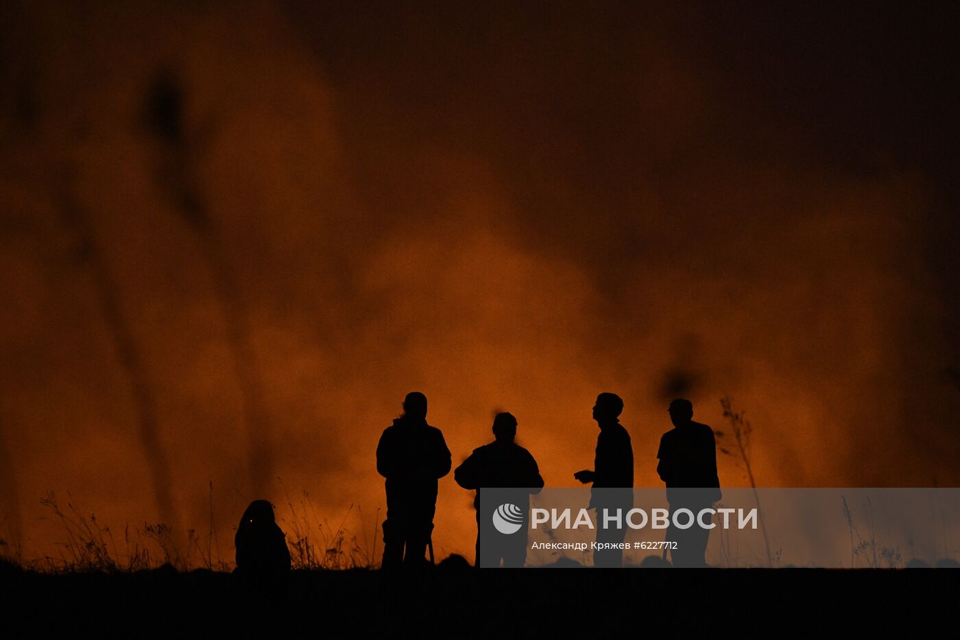 Пожары в Новосибирской области