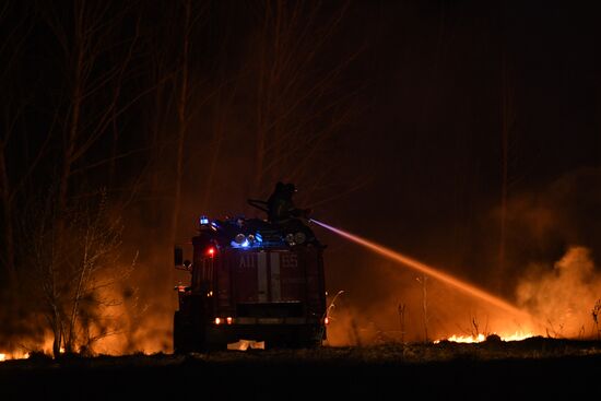 Пожары в Новосибирской области Пожары в Новосибирской области