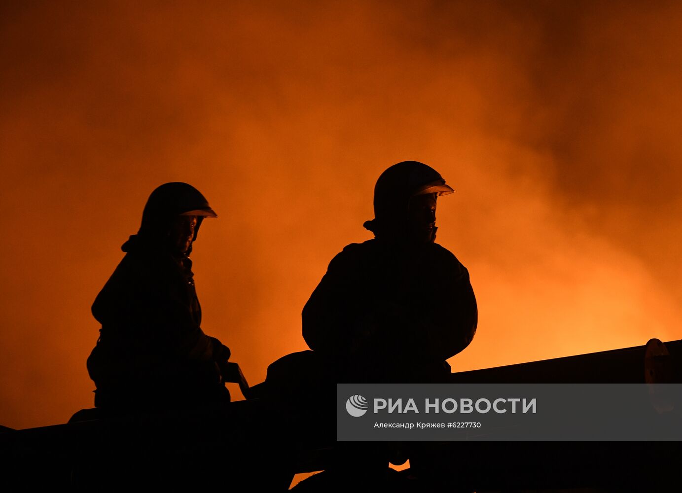Пожары в Новосибирской области