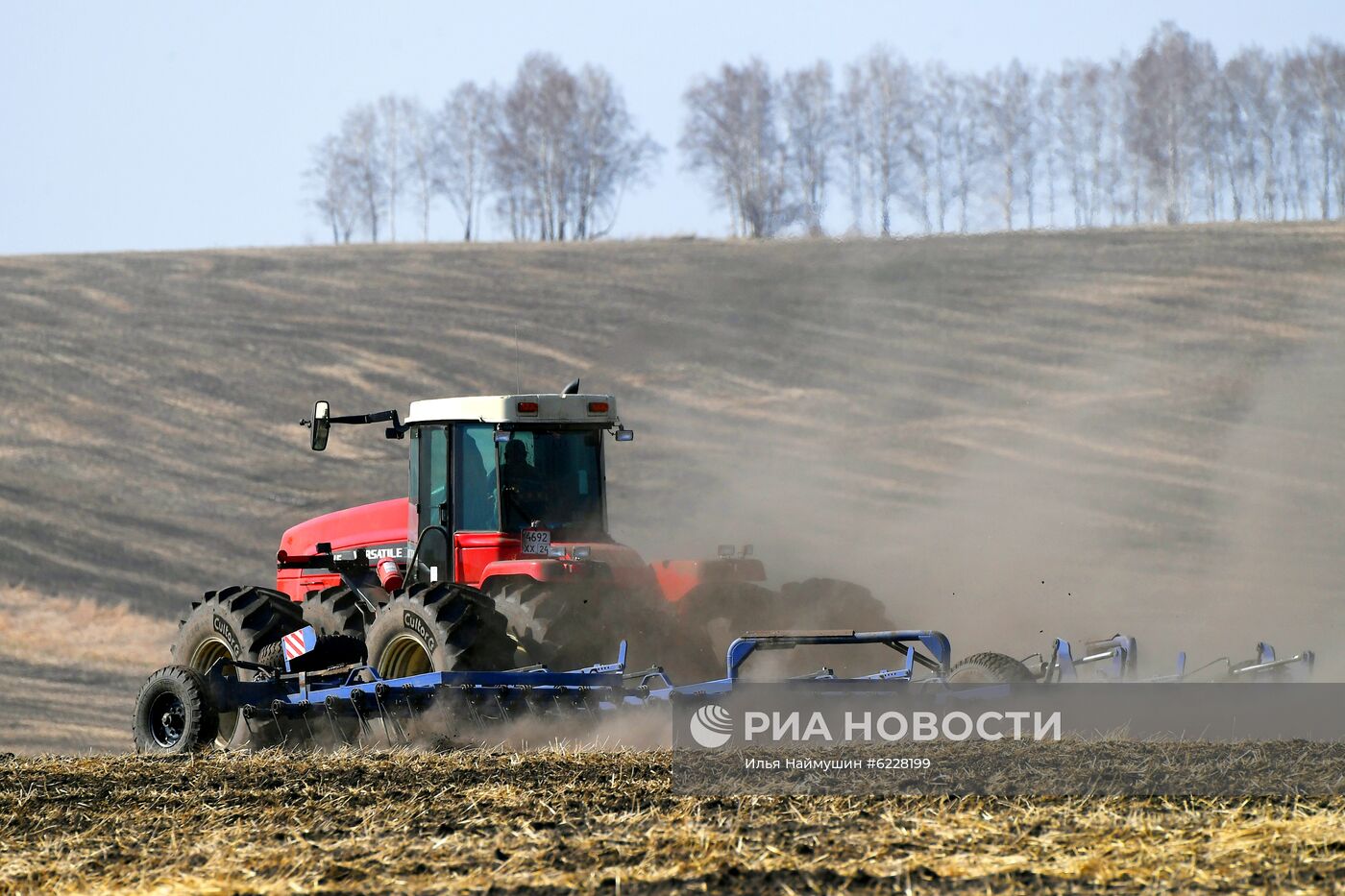 Весенне-полевые работы в Красноярском крае