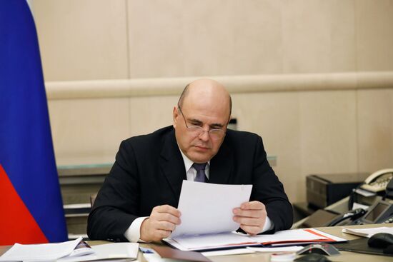 Президент РФ В. Путин провел заседание Совбеза РФ