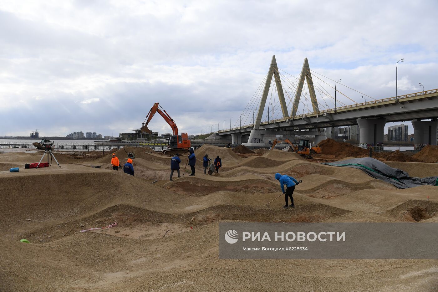 Строительство экстрим-парка в Казани