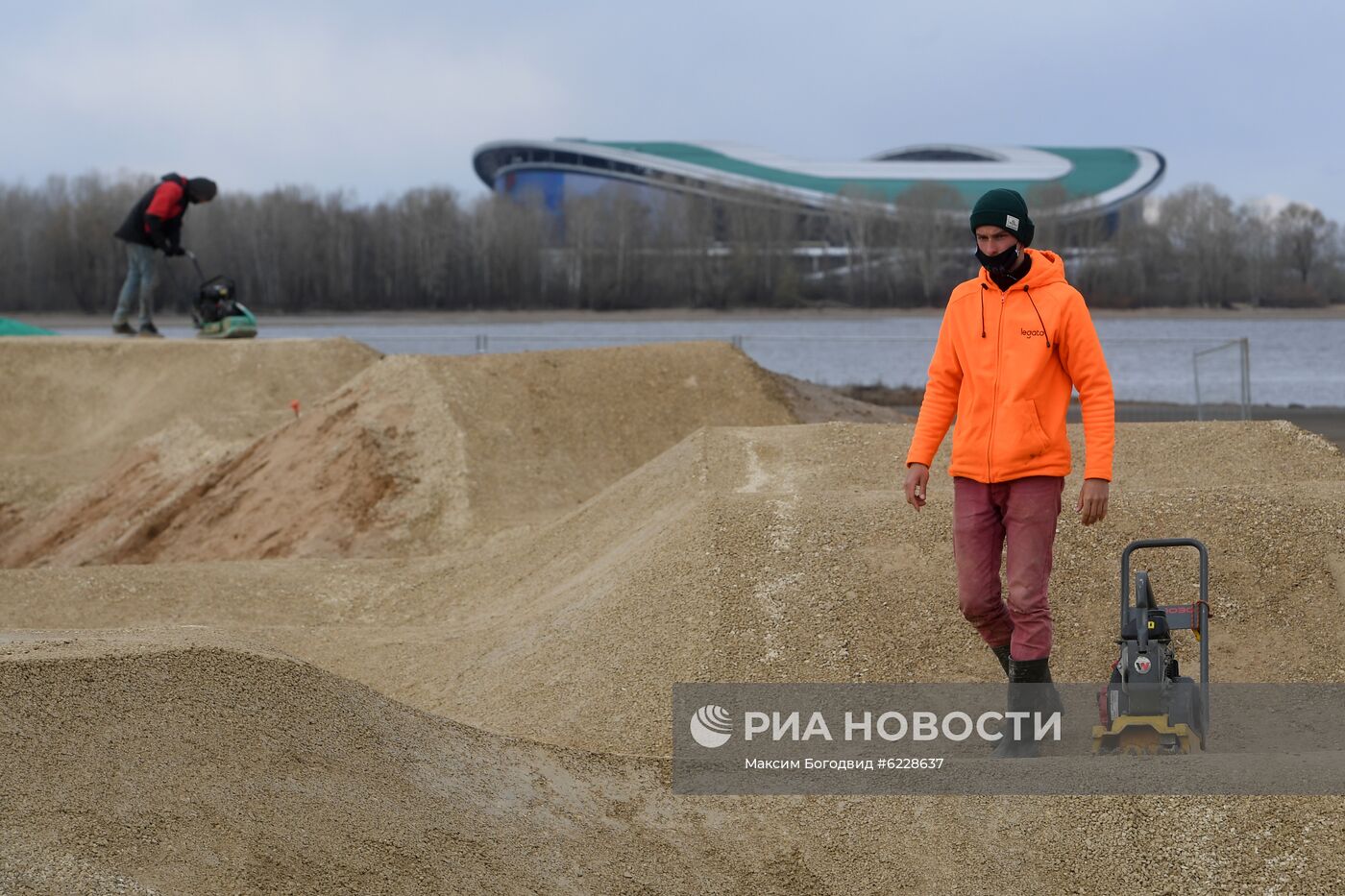 Строительство экстрим-парка в Казани