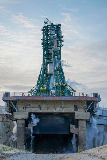 Пуск ракеты-носителя "Союз-2.1а" с ТГК "Прогресс МС-14"