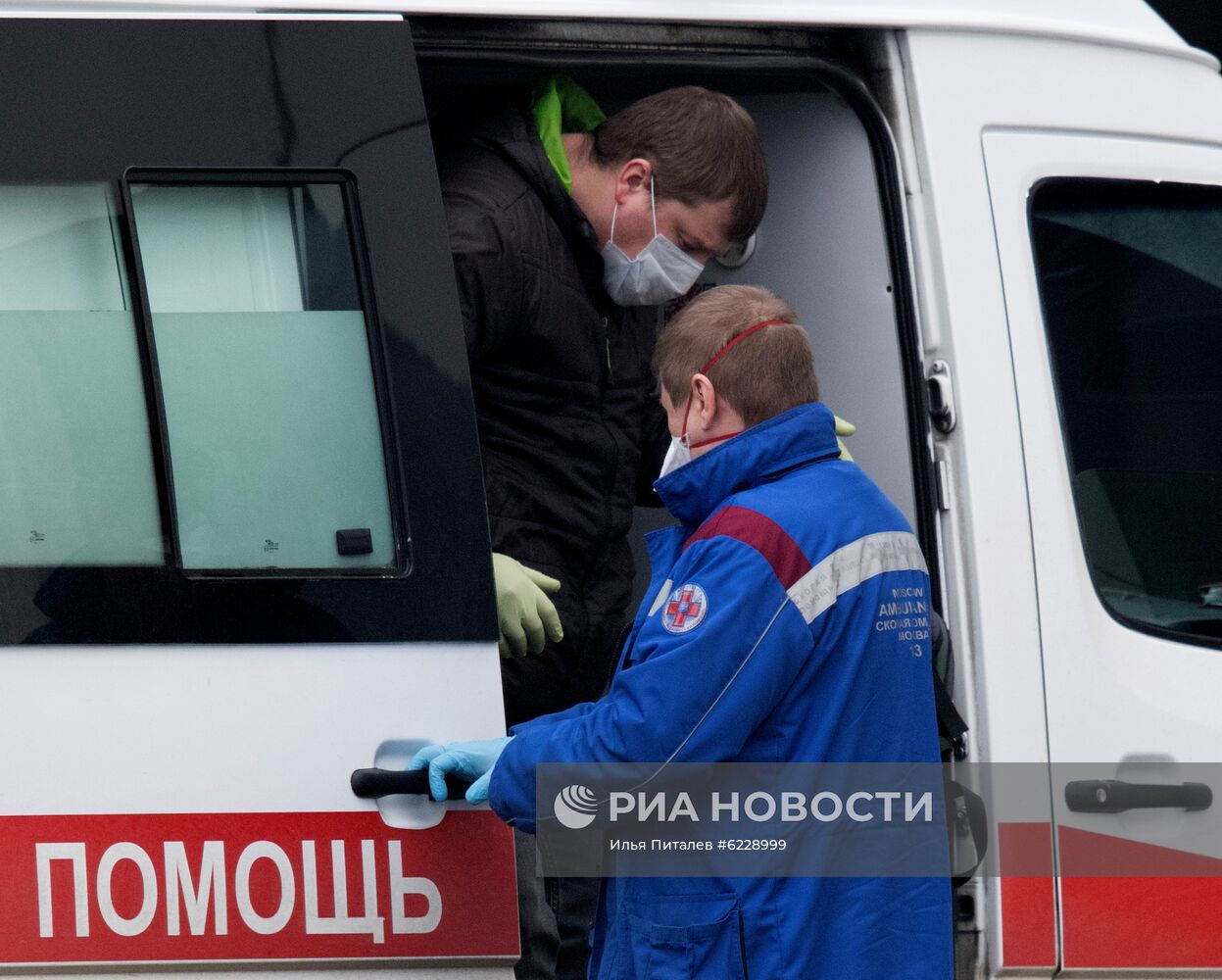 Карантинный центр в Коммунарке