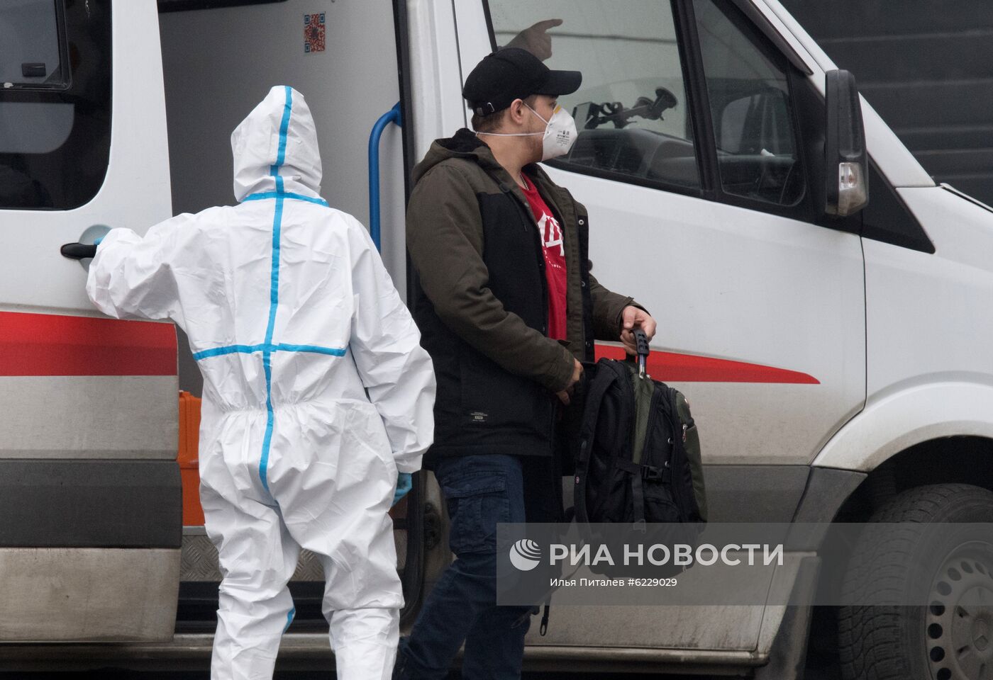 Карантинный центр в Коммунарке