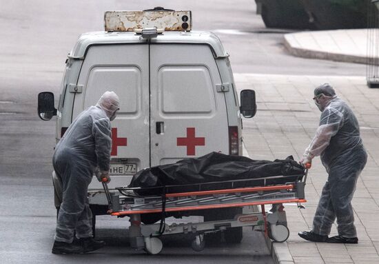 Карантинный центр в Коммунарке